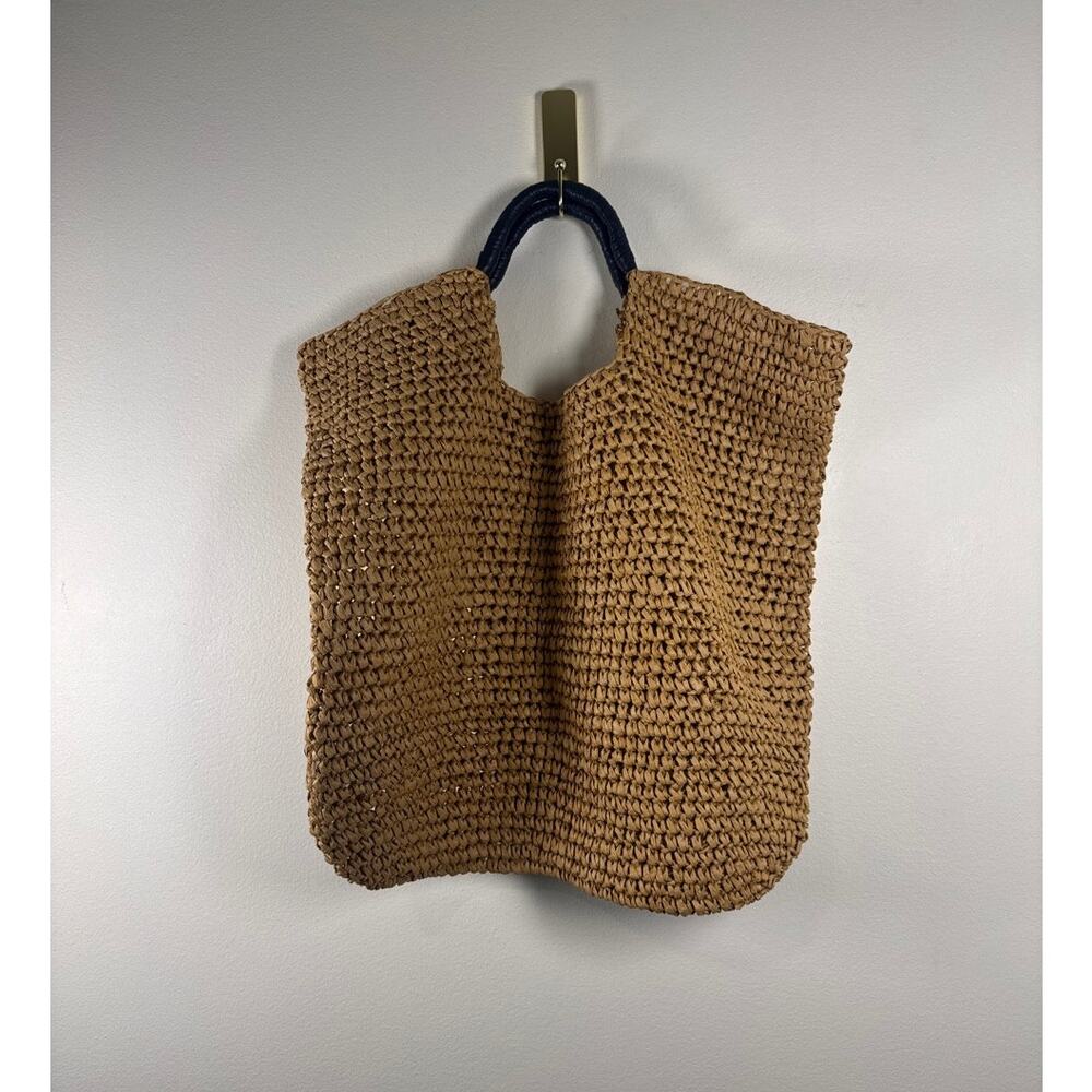 Mark & Graham Woven Paper Summer Boho Beach Tote, One Size
